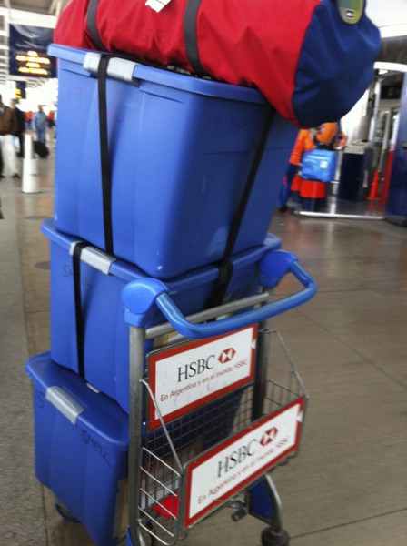 Balancing Luggage