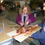 Gail attacks the meat