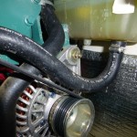 #1b Coolant path to pump