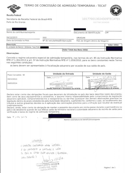 TECAT - Temp Importation
