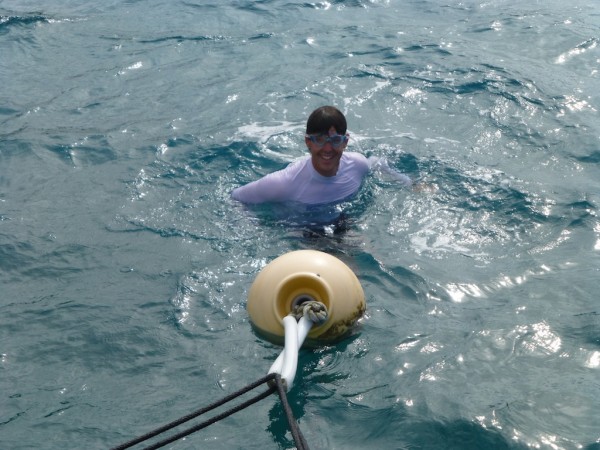 Adding security to mooring ball