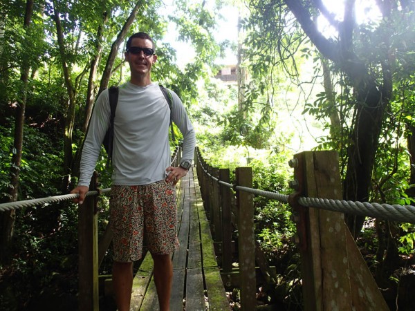 Suspension Bridge at end of hike Suspension Bridge at end of hike