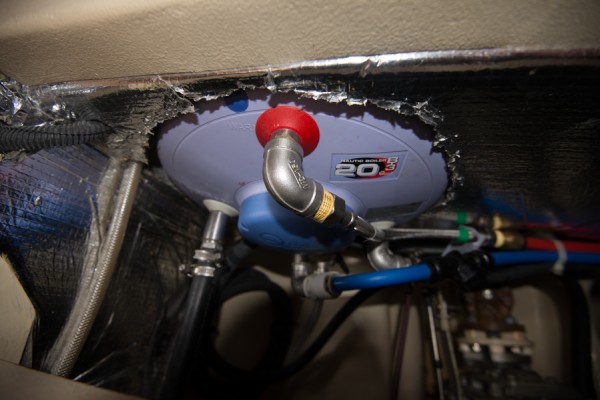 Starboard Hot water heater