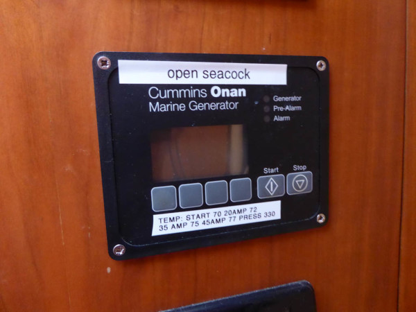 Genset Operation Pad