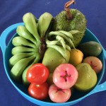 Our bounty, wax apples in pink