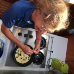 Breakfast on board